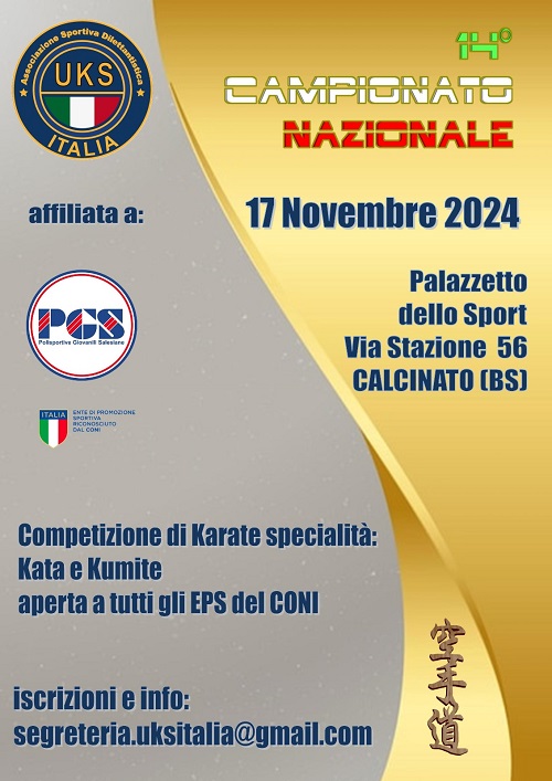 NAZIONALE UKS KARATE